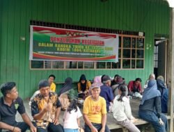 Satgas TMMD ke-123 Kodim Kotabaru Gelar Sosialisasi Kesehatan Untuk Warga Desa Talusi