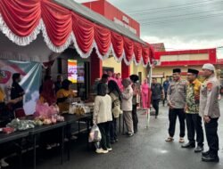 Polres Kotabaru Gelar Bazar Ramadhan dan Baksos Bhayangkari 2025 Serta Bagikan Paket Sembako