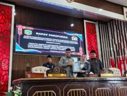 Suwanti Pimpin Rapat Paripurna Penyampaian LKPJ Bupati Kotabaru dan RPJMD Tahun 2025-2029