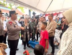 Kapolri Tinjau Langsung Pelayanan Arus Balik di Stasiun Tawang Semarang