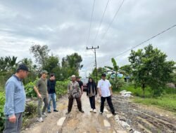 Akhirnya! Jalan Rusak di Belandean Diperhatikan