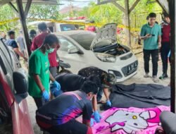 Seorang Pria Berumur 58 Ditemukan Tewas Dibengkel,  Sat Reskrim Polres Kotabaru Lakukan Pendalaman