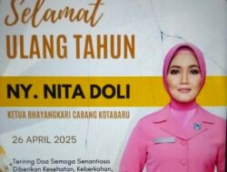 Penuh Doa dan Kehangatan, Ketua Bhayangkari Terima Ucapan Selamat Ulang Tahun dari Kapolres Kotabaru