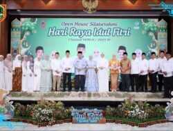 Momentum Hangat Silaturahmi Bang Arul dan Pemkab Tanbu di Halal Bihalal Idul Fitri Gubernur Kalsel
