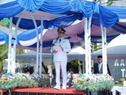 Pimpin Upacara Hari Otonomi Daerah Ke-29, Bupati Tanbu Serukan Sinergi Menuju Indonesia Emas 2045