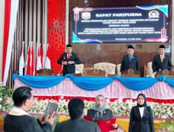 Monica Danu Resmi Gantikan Jerry Lumenta di DPRD Kotabaru, Janji Setia Jalankan Amanah Rakyat