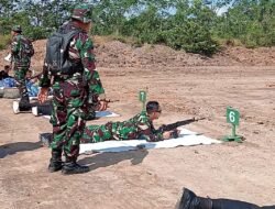 Kodim 1004 Kotabaru Gelar Latihan Menembak, Tingkatkan Kesiapsiagaan dan Silaturahmi