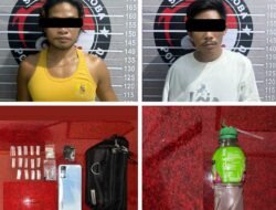 Transaksi Narkoba Dikosan Sungai Kupang Terbongkar, Dua Pria Asal HST Diamankan Polres Kotabaru