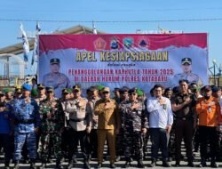 Polres Kotabaru Gelar Apel Kesiapsiagaan Penanggulangan Karhutla Tahun 2025