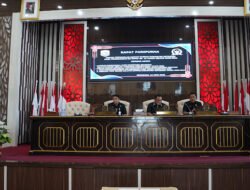 DPRD gelar Paripurna Agenda Penyampaian Laporan Bapemperda Tahun 2025