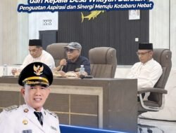 Bupati Kotabaru Gelar Silaturahmi Dengan Camat dan Kades Wilayah Daratan, Bahas Pembangunan Infrastruktur dan Pemekaran Daerah