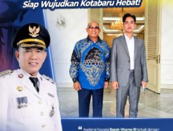 Dorong Percepatan Infrastruktur Olahraga, Bupati Kotabaru Bertemu Langsung Dengan Wakil Presiden Bahas Pembangunan Stadion Kotabaru Hebat