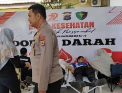 Polres Tanah Bumbu Gelar Bakti Kesehatan Peringati Hari Bhayangkara ke-79
