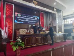 Wakil Ketua II Khairil Anwar Pimpin Rapat Paripurna DPRD Masa Sidang III Rapat ke-18