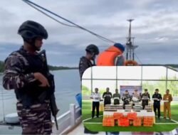 Rokok Ilegal Senilai Puluhan Juta Digagalkan di Perairan Kotabaru