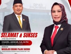 Suwanti Ucapkan Selamat Atas Dilantiknya Wakil Ketua DPRD Kotabaru Jadi Wasekjen DPN ADKASI Periode 2025-2030