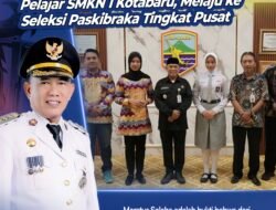 Bupati Kotabaru Bangga, Meratus Soleha Melaju ke Seleksi Paskibraka Tingkat Pusat