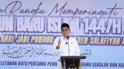 Bupati Tanah Bumbu Hadiri Hari Jadi Ponpes Salafiyah Al-Istiqamah dan Letakkan Batu Pertama Pembangunan Gedung Baru