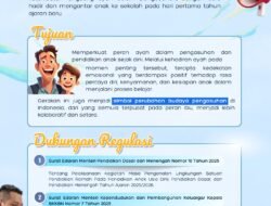 Pemkab Kotabaru Serentak Menghimbau Seluruh Ayah Menghantar Anak di Hari Pertama Masuk Sekolah