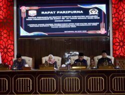 DPRD Kotabaru Gelar Rapat Paripurna Agenda Bahas Laporan Akhir Raperda RTRW Tahun 2025-2044 dan Pertanggungjawaban APBD 2024