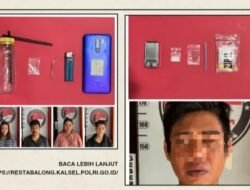 Ibu dan Anak Tertangkap Nyabu Bareng, Polisi Ungkap Jaringan Sabu di Mabuun