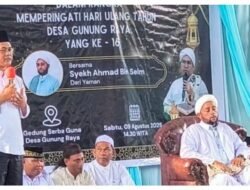 Lewat Tabligh Akbar, Anggota DPRD Tanah Bumbu Nyatakan Komitmen Perjuangkan Aspirasi Desa