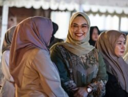 Ketua TP PKK Tanah Bumbu Tinjau Stand UMKM di Gerakan Aksi Serentak
