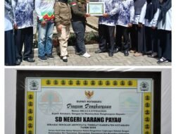 Bangun Karakter Peduli Lingkungan, SDN Karang Payau Raih Predikat Sekolah Adiwiyata Kotabaru
