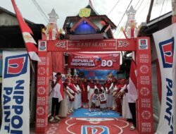 Warga Pekapuran B Laut RT 12 Antusias Siapkan Perayaan HUT RI ke-80