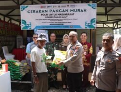 Demi Beras Rp 55 Ribu! Warga Serbu Pasar Murah Polres Tanah Laut