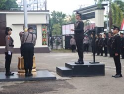 Detik-Detik Proklamasi ke-80, Polres Tabalong Gelar Upacara Penuh Khidmat