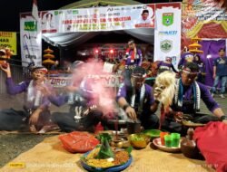 Merinding! Suguh Sesaji dan Atraksi Kuda Lumping Warnai Perayaan HUT RI Desa Gunung Besar