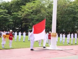 Kapolres Batola Hadiri Upacara Peringatan HUT ke-80 RI