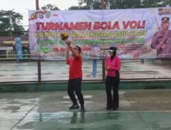 Turnamen Voli Kapolres Cup 2025 Resmi Dimulai, Puluhan Tim se-Kalsel Siap Bertarung