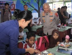Dukung Asta Cita Presiden, Polda Kalsel Bagikan Gizi Gratis untuk Pelajar PAUD hingga SD