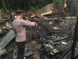 Kebakaran Hanguskan Rumah di Haruai, Diduga Akibat Ledakan Gas Elpiji