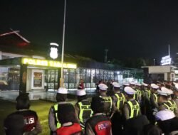Wujudkan Keamanan, Polres Tabalong Laksanakan Patroli Terpadu Bersama TNI dan Satpol PP