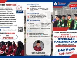 Kuliah Murah, Banyak Beasiswa! Politeknik Batu Licin Kampus 2 Buka Pendaftaran 2025/2026