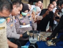 Satu Bulan, 20 Kg Sabu Disita dan Dimusnahkan Polres Banjar