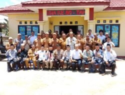 Sosialisasikan Bijak Bermedsos dan Gerakan Pangan Murah, Polsek Pulau Laut Barat Gelar Silaturahmi Kamtibmas