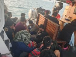 Polairud Berhasil Gagalkan Penyelundupan 29 PMI Ilegel di Perairan Tanjung Balai
