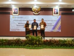 Pemkab Kotabaru Hadiri Penandatanganan Komitmen Penyelesaian TLRHP BPK Semester II Tahun 2025