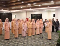 DWP Kabupaten Kotabaru Periode 2024-2029 Resmi Dikukuhkan Ketua DWP Provinsi Kalsel