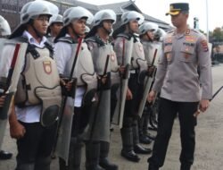 Polres Tabalong Laksanakan Simulasi Sispam Mako untuk Perkuat Kesiapsiagaan Personel