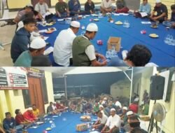 Polsek Kelumpang Hulu Bersama Relawan Gelar Rapat Persiapan Haul ke-22 Tuan Guru K.H Ahmad Dachlan