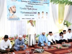 Tabligh Akbar HUT Desa Baroqah Dapat Apresiasi dari Wakil Ketua DPRD H. Hasanuddin