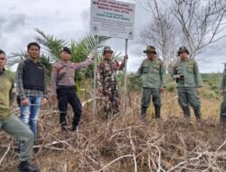 Polsek Pulau Laut Timur Dampingi Patroli KSDA Kalsel di Cagar Alam Selat Sebuku