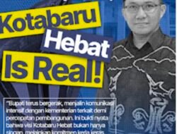 Ketua PAHAM Kotabaru: Sarapan Anggaran Akan Optimal, Pemerintah Konsisten Wujudkan Kotabaru Hebat