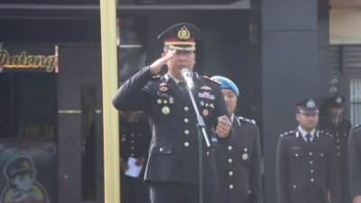 Momentum 1 Oktober, Kapolres Balangan Ajak Personel Hayati Nilai Luhur Pancasila