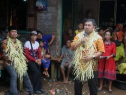 Perkuat Komitmen Lestarikan Budaya Dayak, Pemkab Kotabaru Hadiri Acara Adat Bawanang Desa Laburan Kelumpang Hulu